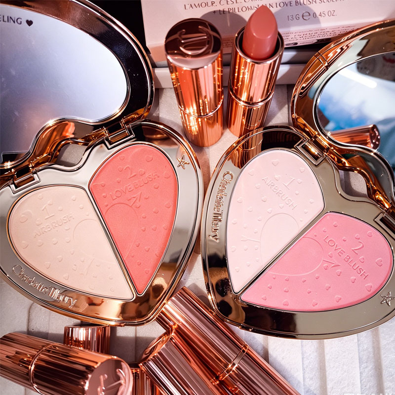 Luxury Skincare And Makeup Brands - Luxuriöses Make-up-Set der Marke CT, zweifarbiges