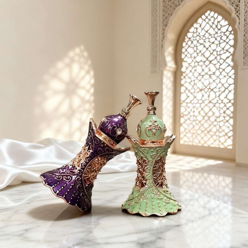 Luxury Skincare Dubai - Hautpflege-Zubehör 3ml Ätherische Öl-Flaschen im Dubai-Stil