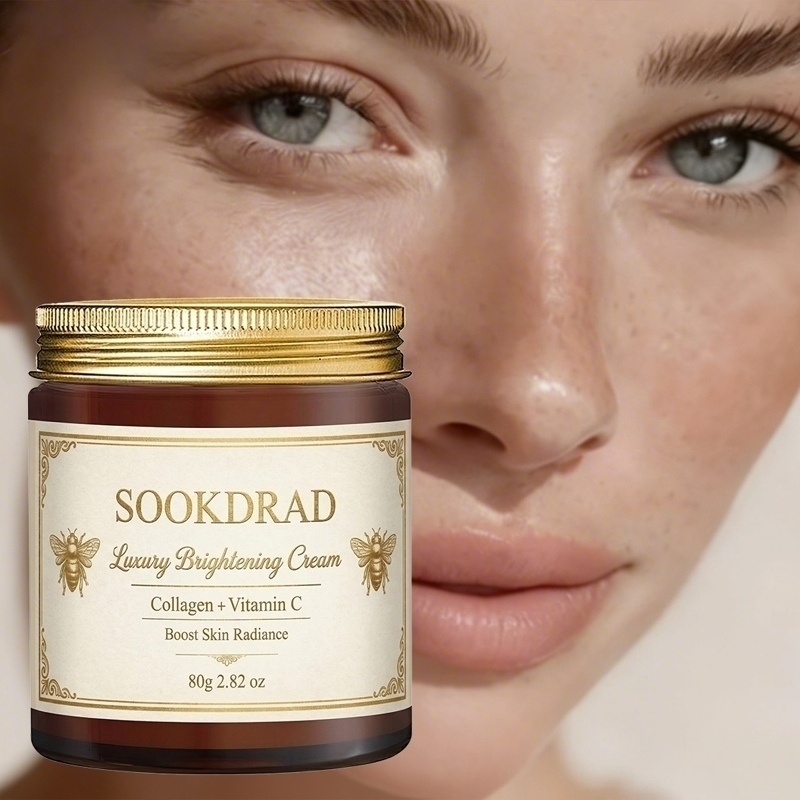 Luxury Skincare Daily - Luxuriöse Aufhellungscreme, Kollagen+Vitamin C, täglicher Glanz,