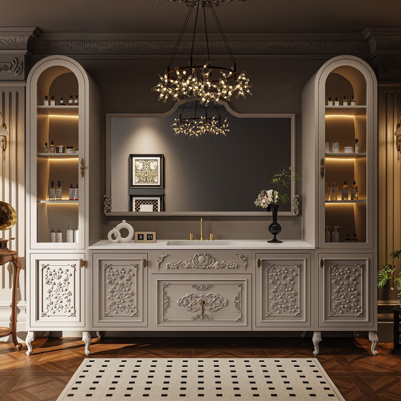 Luxury Skincare Accessories - Luxuriöse Trennwände Badezimmerschrank-Organizer Gadgets Zubehör Hautpflege-Schrank