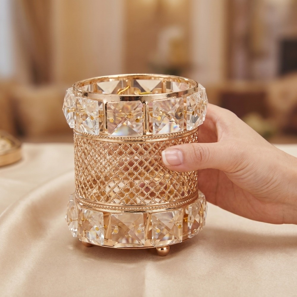 Aufbewahrungsbehälter Gold Mak – Luxury Skincare And Makeup Brands Bewertung und Preis