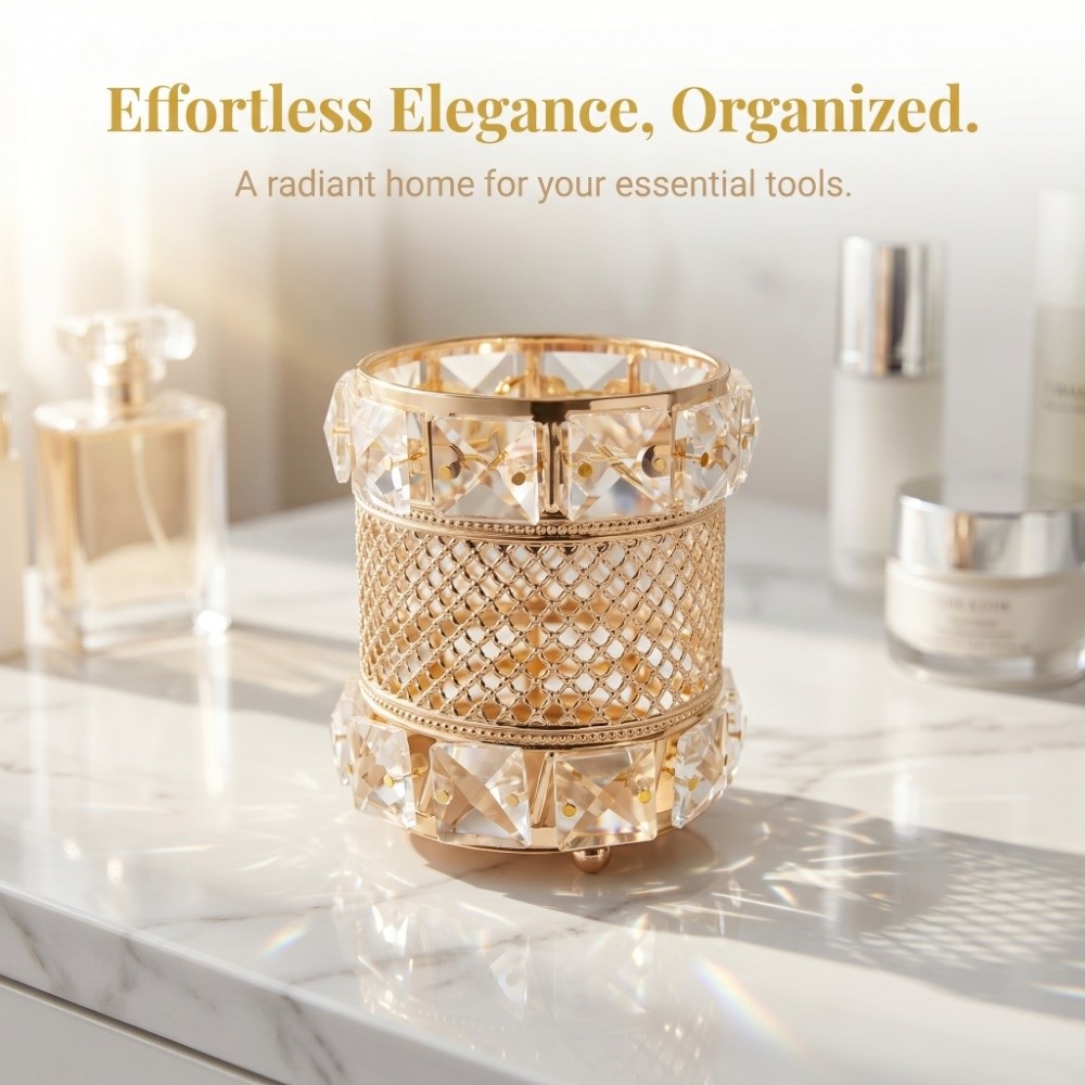 Aufbewahrungsbehälter Gold Mak – Luxury Skincare And Makeup Brands Bewertung und Preis