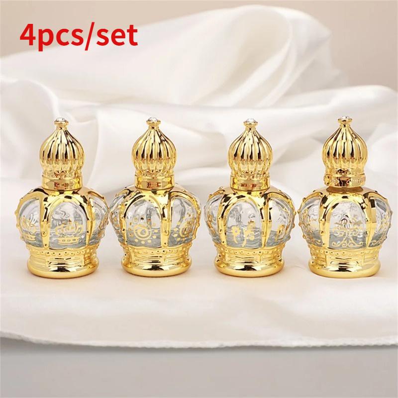 4 Stück/Set Luxuriöse Goldene  – Luxury Skincare Bottles Bewertung und Preis